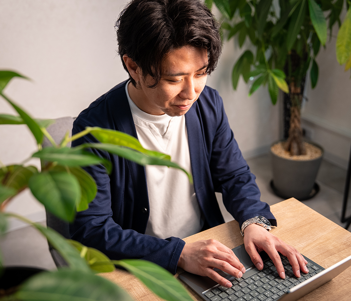 代表メッセージ写真